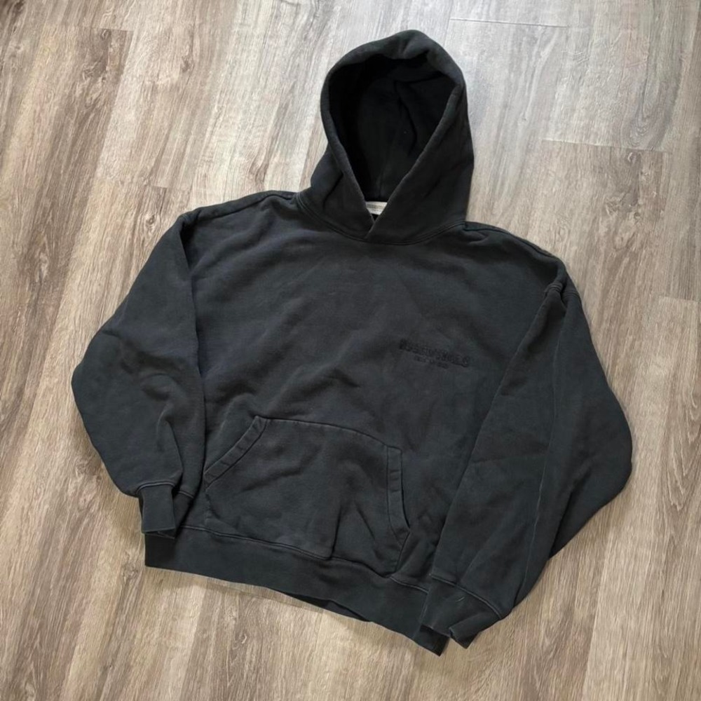 Essentials Fear of God Black hoodie sweatshirt pullover